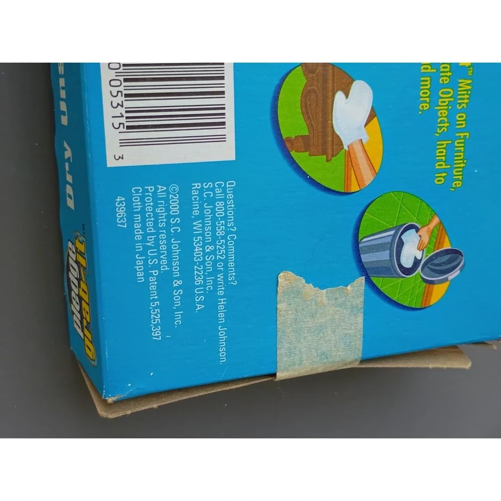 Pledge Grab It 12 Ct Dry Unscented Disposable Hand Dusting Mitts Gloves